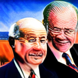 Gorbachev in a celebration