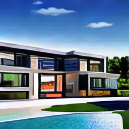 Ivan in a luxury mansion