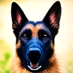 Bad German Shepherd