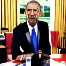 Barack Obama in a formal attire