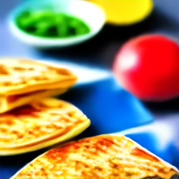 Buffalo Chicken Quesadillas