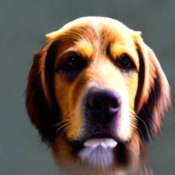 Dog Playing with a Ball