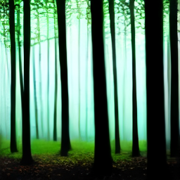 Forest scenery