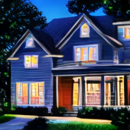 Grandparent's house on Io