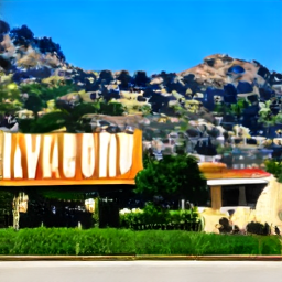 A Hollywood studio with diverse cast members