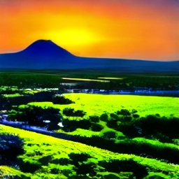 A beautiful landscape