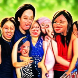 Family in the hospital
