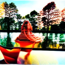 Femme in leather jacket and fur coat