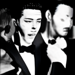 Femme in snow pants and scarf