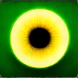 Melon with an eye