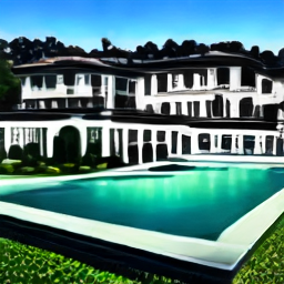 Ivan in a luxurious mansion