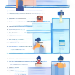 Programmer in office
