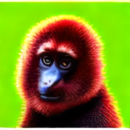 Red Skibidi Monkey