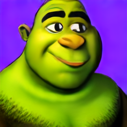 Shrek with mango